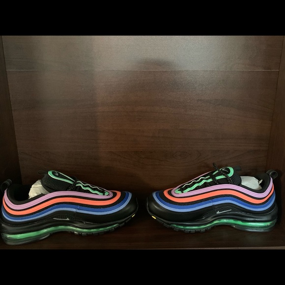Nike Air Max 97 Electro Green Fuchsia - Picture 2 of 6